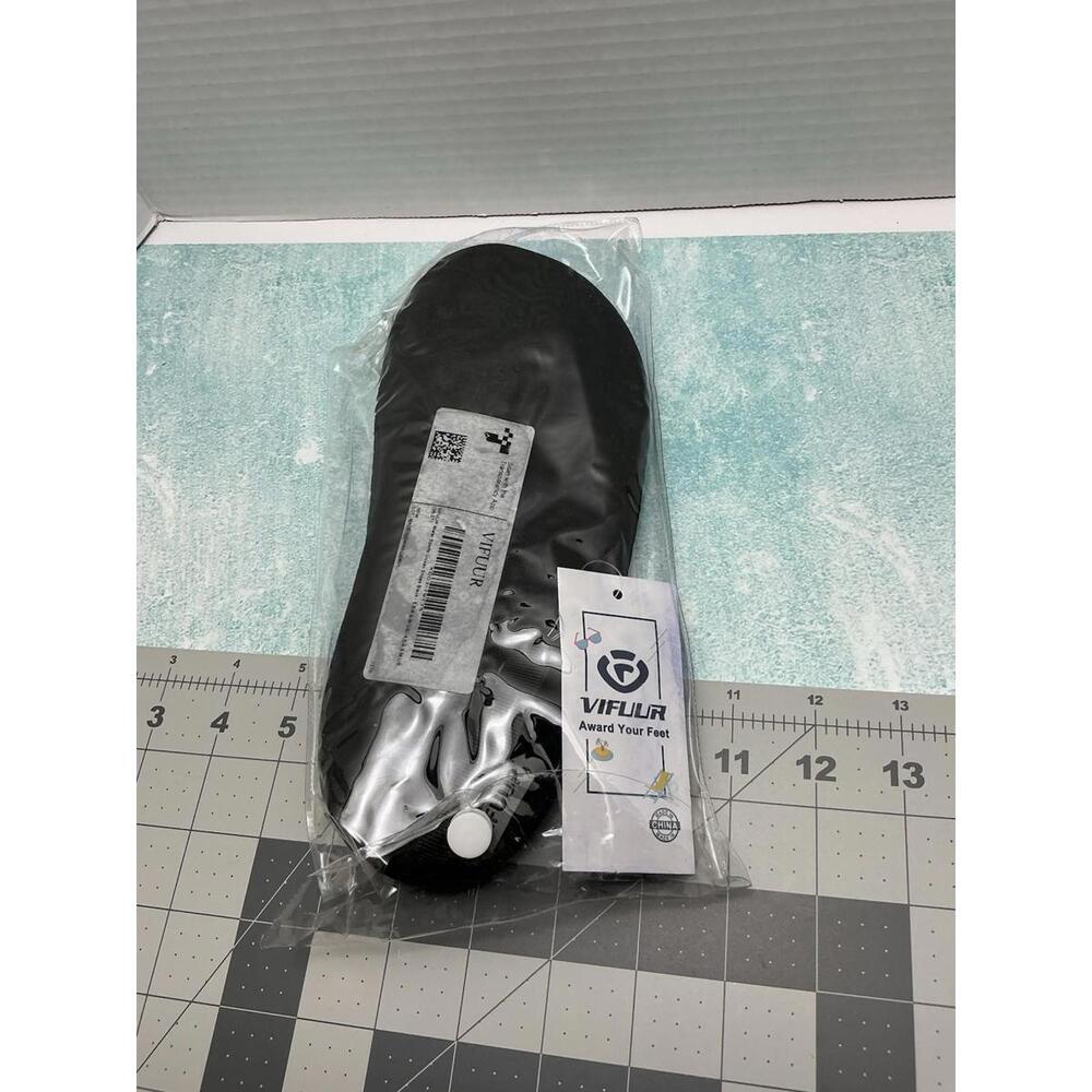 NEW VIFUUR. Water Swim Shoe Beach Aqua Sports Quick Dry Black SzUS 5.5-6.6 - Picture 6 of 7